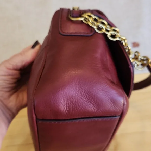 Fossil Aria Cabernet Small Crossbody Shoulder Bag - Picture 15 of 17